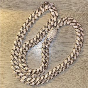 22in Diamond Cuban Link 12mm
